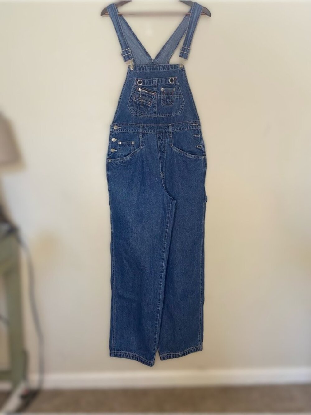 Revolt overalls vintage y2k grunge skater vibes L